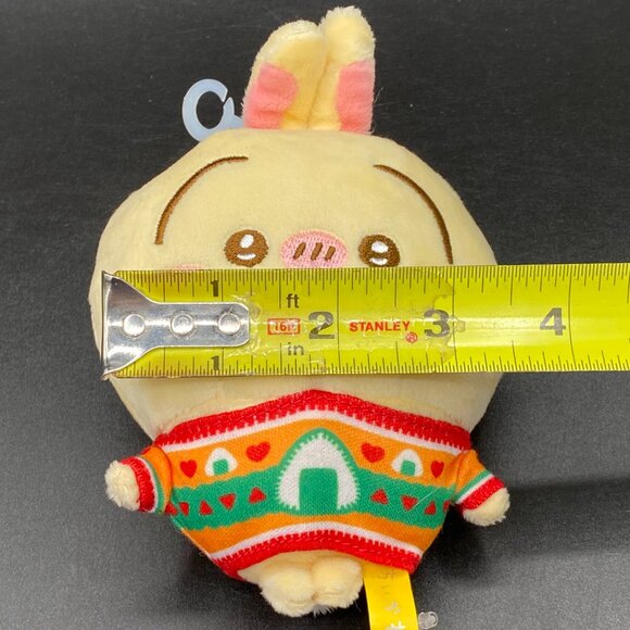 Chiikawa 7-11 Collab Sweater Usagi (D) Key Chain Plush Doll 2024 Christmas NWT - Picture 13 of 13
